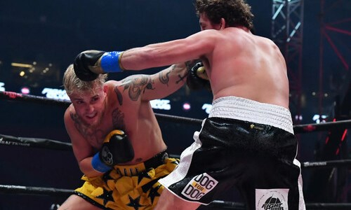 Видео полного боя Джейк Пол — Бен Аскрен с ярким нокаутом блогером экс-чемпиона Bellator