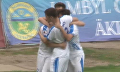«Тараз» победил благодаря голу-красавцу и вышел в лидеры КПЛ. Видео