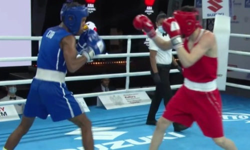 Видео боя, или Как казахстанец в рубке победил кубинского боксера за медаль молодежного ЧМ-2021