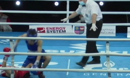 Казахстанский боксер борцовским приемом швырнул чемпиона Азии на пол. Видео