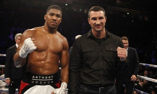 Джошуа пригласил Кличко, Мейвезера и Холифилда в тренировочный лагерь перед боем с Фьюри