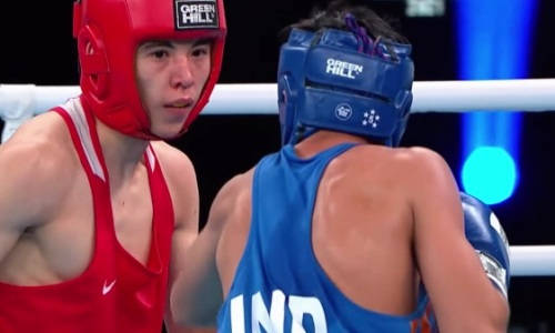 Видео боя, или Как казахстанский боксер уступил «золото» в финале МЧМ-2021