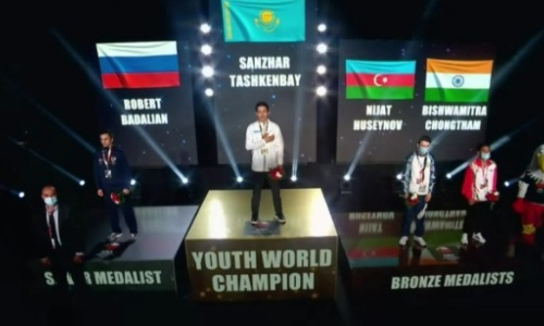 Гимн Казахстана впервые прозвучал на молодежном чемпионате мира по боксу в Польше. Видео