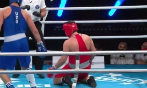 Брутальным нокаутом узбекского обидчика казахстанца закончился МЧМ-2021. Видео