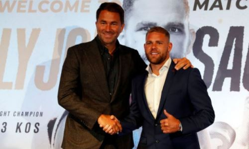 «Нужно сначала побить меня». Сондерс вновь выразил претензии промоутеру Головкина