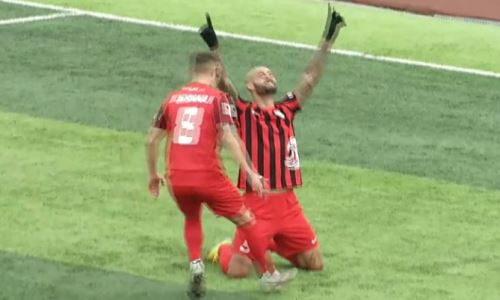 Видео гола Алмейды матча Премьер-Лиги «Кызыл-Жар СК» — «Жетысу»