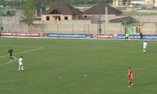Видео гола Досмагамбетова матча Премьер-Лиги «Ордабасы» — «Кайсар»