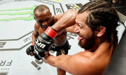 Видео безумного нокаута в бое-реванше UFC Усман — Масвидаль