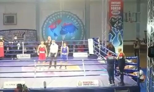 Казахстанские боксеры завоевали первое «золото» на турнире в Сербии. Видео