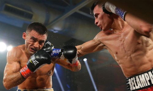 В Сети появилось фото повреждений на лице казахстанского боксера после первого поражения в карьере