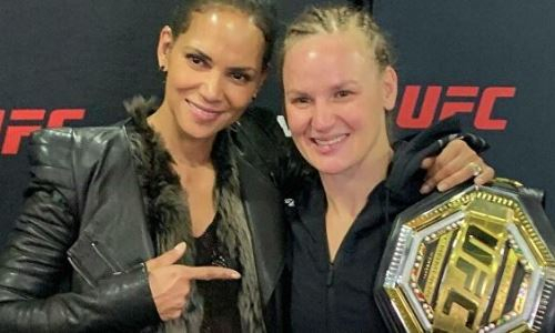 Звезда Голливуда поздравила Валентину Шевченко с победой в титульном бою UFC. Видео