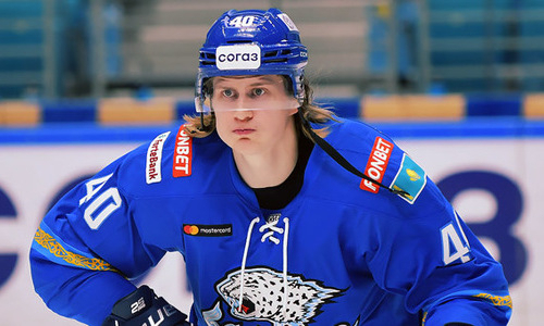 «Провёл свои первые матчи в КХЛ». «Барыс» представил статистику финского защитника