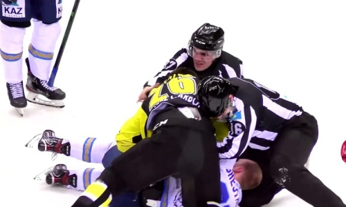 Видеообзор матча плей-офф чемпионата РК «Сарыарка» — «Номад» 3:2 ОТ
