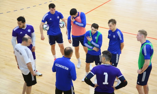 КФФ представила фоторепортаж с первой тренировки сборной Казахстана в Венгрии