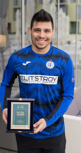 Голкипер «Кайрата» и сборной Казахстана получил третью награду подряд за звание лучшего вратаря мира