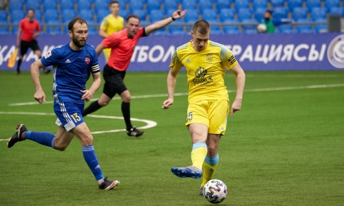 Муртазаев сыграл 100 матчей за «Астану» в Премьер-Лиге