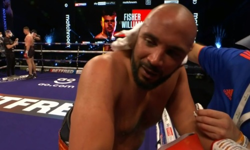 121-килограммового супертяжа нокаутировали в андеркарде вечера бокса Чисора — Паркер. Видео