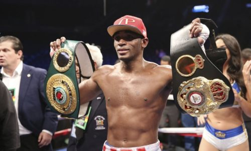 Решивший покорить вес Головкина кубинец глубоким нокаутом в первом раунде взял титул WBA. Видео