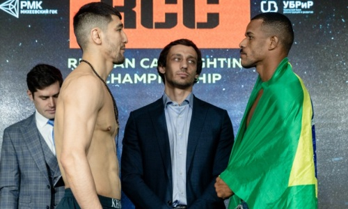 Прямая трансляция боя казахского бойца Ильяса Хамзина на турнире RCC 9