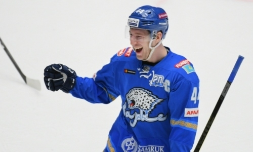 Капитан «Барыса» сделал один из самых сильных бросков плей-офф КХЛ-2021. Видео