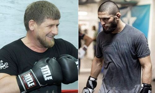 Рамзан Кадыров «затащил» на спарринг Хамзата Чимаева и удивил его. Видео