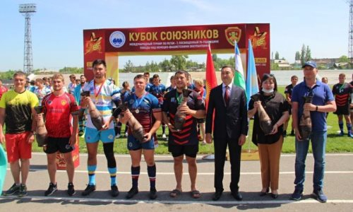 Команды из Казахстана заняли два первых места на международном турнире по регби