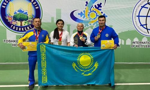 Казахстанский военнослужащий стал чемпионом Азии по гиревому спорту