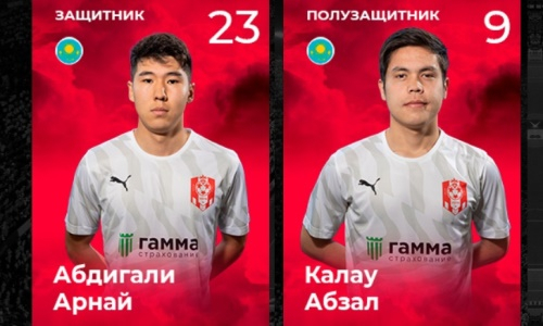 Два молодых казахстанских футболиста перешли в российский клуб
