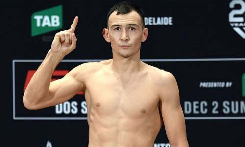 Исмагулов провел совместную тренировку по борьбе с топовым казахстанским тяжеловесом. Фото