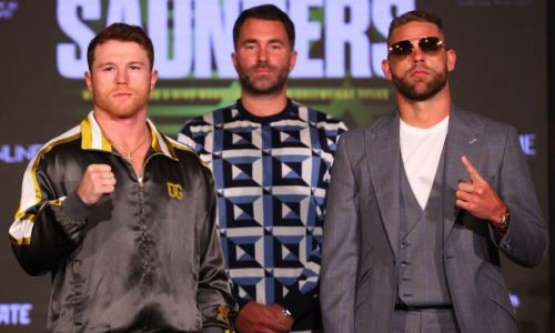 «Тогда это будет конец». Тренер Алимханулы предупредил Сондерса насчет боя с «Канело»