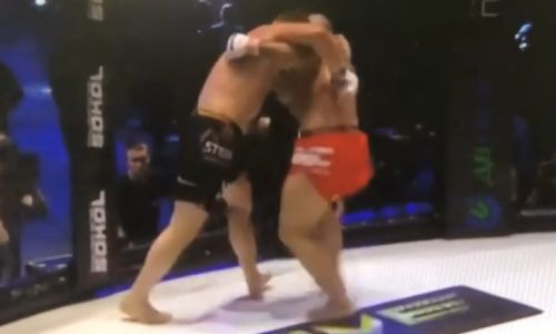 Видео полного боя Шлеменко — Сантос на AMC Fight Nights 101 во Владивостоке