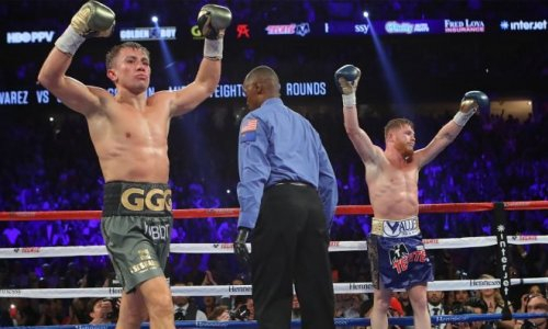 В DAZN назвали победителя первого боя Головкин — «Канело»