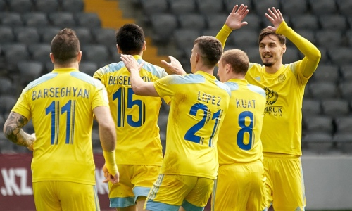 Без шансов для конкурентов. «Астана» победила «Тараз» и выиграла седьмой подряд матч КПЛ. Видео