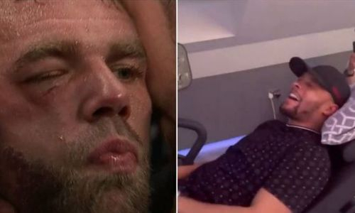 Сбежавший от Головкина чемпион безудержным смехом отреагировал на нокаут Сондерса. Видео