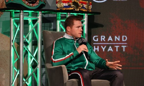 «Иди на х*р отсюда, ты ужасный боец». «Канело» выгнал чемпиона мира в весе Головкина с пресс-конференции. Видео