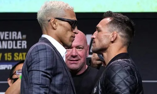 Прямая трансляция турнира UFC 262 с титульным боем Оливейра — Чендлер