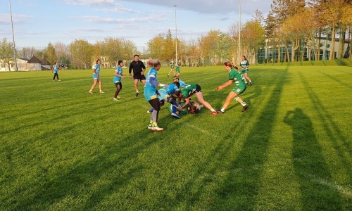 Женская сборная Казахстана по регби провела товарищеский матч с Польшей