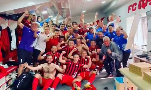 «Кызыл-Жар СК» опубликовал видео из раздевалки после победы в матче КПЛ над «Каспием»