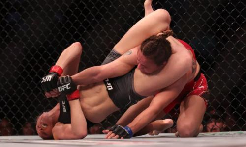 Антонину Шевченко «удосрочили» за 8 секунд до конца раунда на UFC 262. Видео