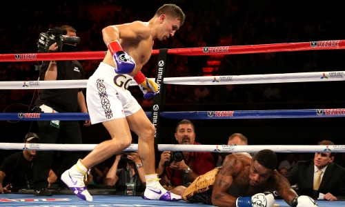 Ровно шесть лет назад Головкин нокаутировал американца в бою за три титула чемпиона мира. Видео