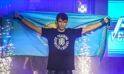 «Пытался спастись, но боя уже не было». В России отметили, как казахстанец «уничтожил» экс-бойца UFC и завоевал пояс
