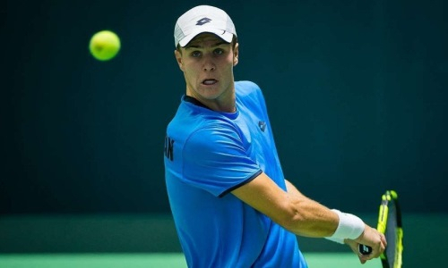 Казахстанский теннисист проиграл на старте турнира серии «Челленджер» в Италии