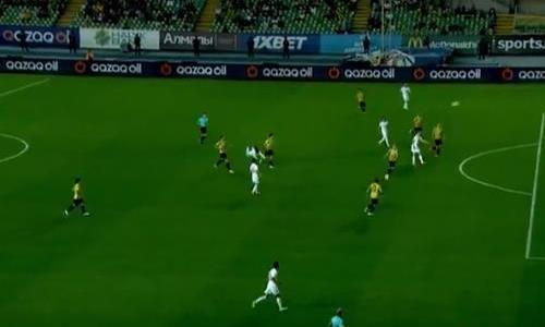 Видео гола Мукама матча Премьер-Лиги «Кайрат» — «Актобе»