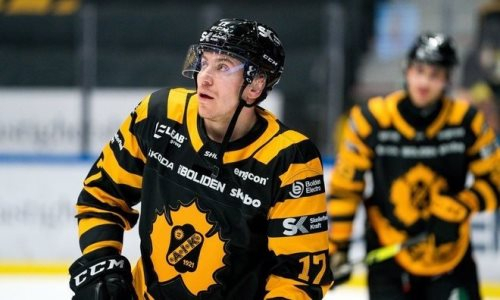 Хоккеист сборной Швеции официально стал одноклубником воспитанника «Барыса» в КХЛ