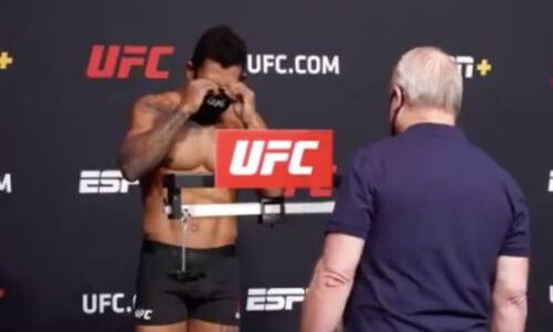 «Я набрал вес, чтобы не драться». Соперник Исмагулова объяснил, почему он провалил взвешивание и не был уволен из UFC