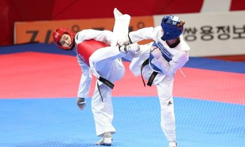 Казахстанская таеквондистка уступила в борьбе за олимпийскую лицензию на Азиатском континентальном отборочном турнире
