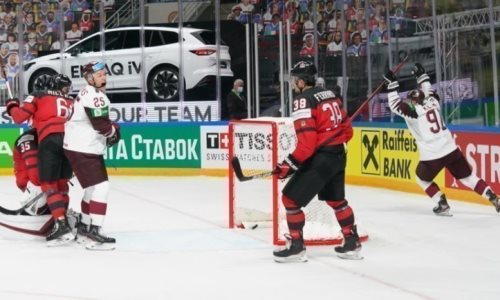 Опубликован видеообзор сенсационной победы сборной Латвии перед матчем с Казахстаном на ЧМ-2021