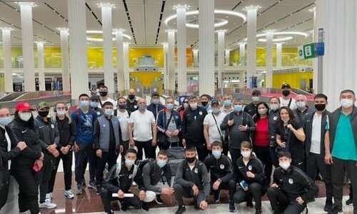 Казахстанские боксеры провели заключительную тренировку перед стартом чемпионата Азии в Дубае. Видео