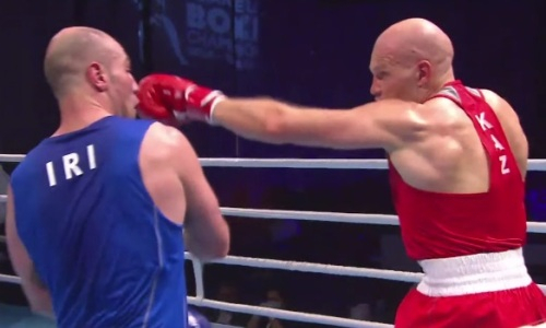 Видео полного боя Василия Левита против стопроцентного нокаутера из профи на ЧА-2021