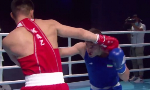 Видео полного боя с поражением чемпиона мира Бекзада Нурдаулетова иранцу на старте ЧА-2021